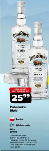 Netto Wódka Żubrówka Biała oferta