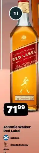Netto Whisky Johnnie Walker Red Label oferta