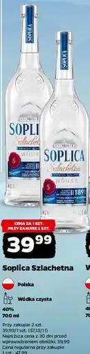 Netto Wódka Soplica Szlachetna oferta