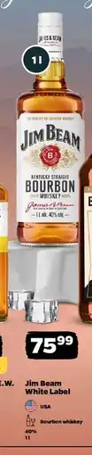 Netto Bourbon Jim Beam White Label oferta