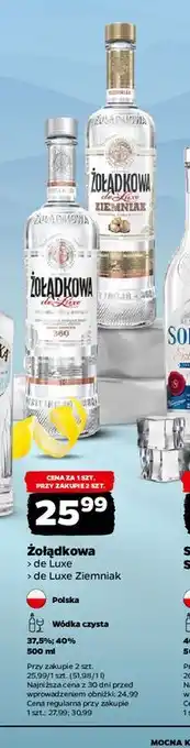 Netto Wódka Żołądkowa Gorzka De Luxe oferta