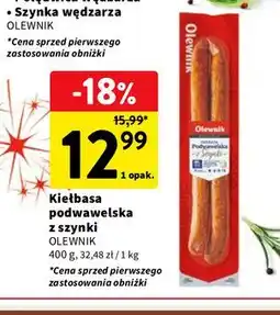 Intermarche Kiełbasa podwawelska Olewnik oferta