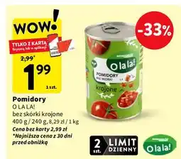 Intermarche Pomidory krojone O La La! oferta