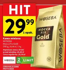 Intermarche Kawa Woseba Mocca Fix Gold oferta