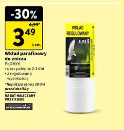 Intermarche Wkład*parafinowy aura 9 Płomyk oferta