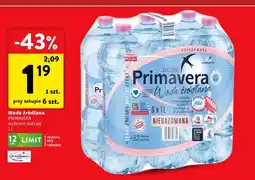 Intermarche Woda niegazowana Primavera oferta