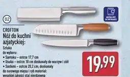ALDI Nóż sashimi 20.2 cm Crofton oferta