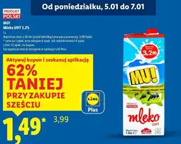 Lidl Mleko 3.2% Mu! oferta