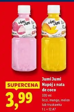 Lidl Napój truskawkowy Jumi oferta