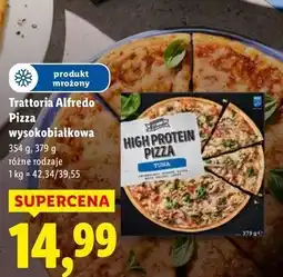 Lidl Pizza high protein tuna Trattoria Alfredo oferta