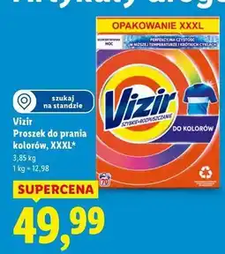 Lidl Proszek do prania color Vizir oferta