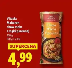 Lidl Makaron chow mein Vitasia oferta
