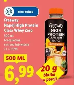 Lidl Napój wiśnia Freeway High Protein oferta