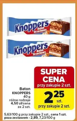 Carrefour Express Baton KNOPPERS oferta