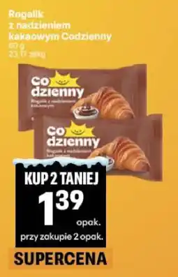 Delikatesy Centrum Rogalik z nadzieniem kakao Codzienny oferta