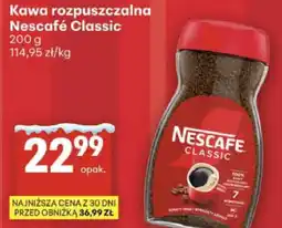 Delikatesy Centrum Kawa rozpuszczalna Nescafé Classic oferta