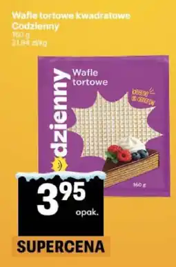 Delikatesy Centrum Wafle tortowe kwadratowe Codzienny oferta