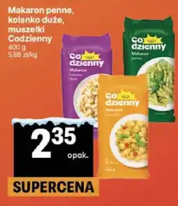Delikatesy Centrum Makaron penne, kolanko duże, muszelki Codzienny oferta