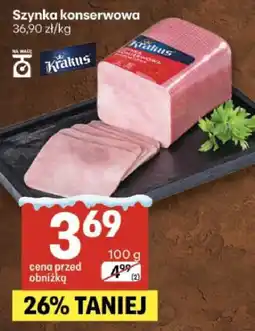 Delikatesy Centrum Szynka konserwowa Krähus oferta
