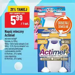 Polomarket Napój mleczny Actimel Danone oferta