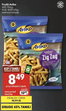 Delikatesy Centrum Frytki Aviko wybrane rodzaje oferta