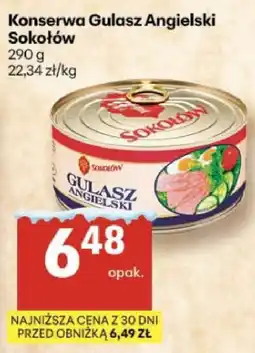 Delikatesy Centrum Konserwa Gulasz Angielski Sokołów oferta