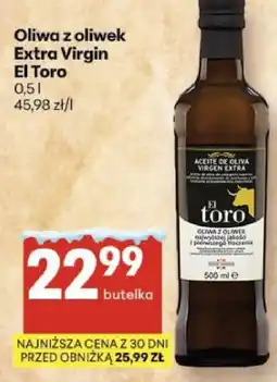 Delikatesy Centrum Oliwa z oliwek Extra Virgin El Toro oferta