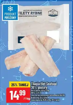 Polomarket Tilapia filet Seafood 30% glazury oferta