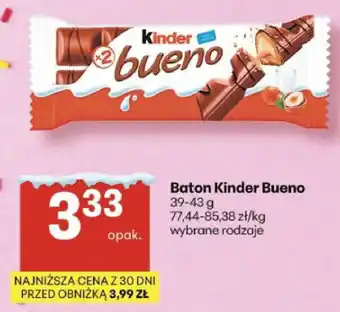 Delikatesy Centrum Baton Kinder Bueno oferta