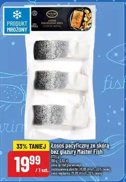 Polomarket Łosoś pacyficzny ze skórą bez glazury Master Fish oferta