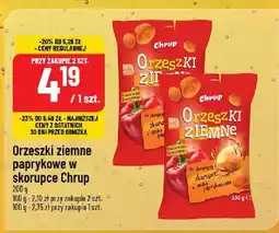 Polomarket Orzeszki ziemne paprykowe w skorupce Chrup oferta