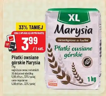Polomarket Płatki owsiane górskie Marysia oferta