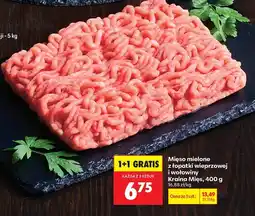 Biedronka Mięso mielone z łopatki wieprzowej i wołowiny oferta
