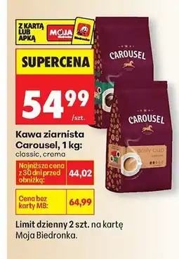 Biedronka Kawa ziarnista Barista Editions Crema Italiano oferta