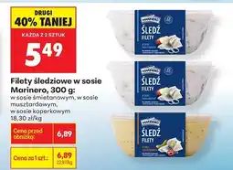 Biedronka Filety śledziowe w sosie śmietanowym oferta