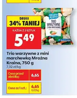 Biedronka Warzywa trio warzywne z mini marchewką oferta