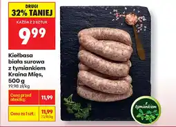 Biedronka Kiełbasa biała Kraina Mięs oferta