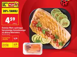 Biedronka Filet z pstrąga Marinero oferta