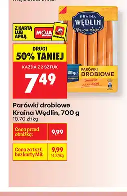 Biedronka Parówki Kraina Wędlin oferta