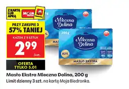 Biedronka Masło Mleczna Dolina oferta