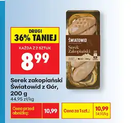 Biedronka Serek Światowid oferta