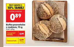 Biedronka Bułka z makiem oferta