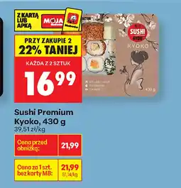 Biedronka Sushi Kyoko oferta