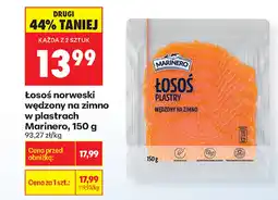 Biedronka Łosoś wędzony Marinero oferta