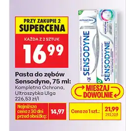 Biedronka Pasta do zębów Sensodyne oferta