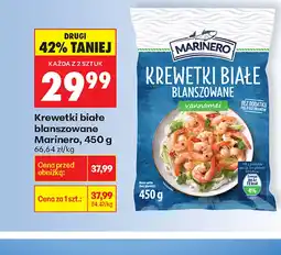 Biedronka Blanszowane krewetki Marinero oferta