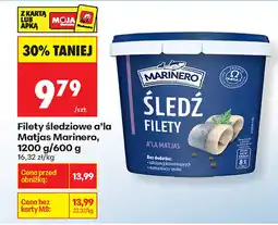 Biedronka Filety śledziowe Marinero oferta