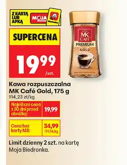 Biedronka Kawa rozpuszczalna MK Cafe oferta