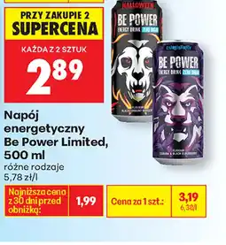 Biedronka Napój energetyczny Be Power oferta