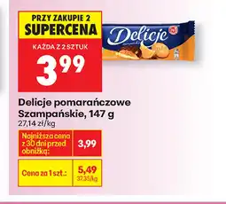 Biedronka Ciastka Delicje Szampańskie oferta